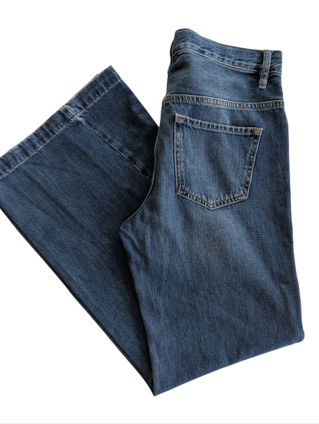 Frame Le Baggy Palazzo Wide Leg Jeans Size 27